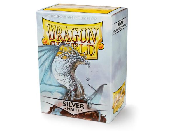 Dragon Shield - Standard: Silver Matte (100)