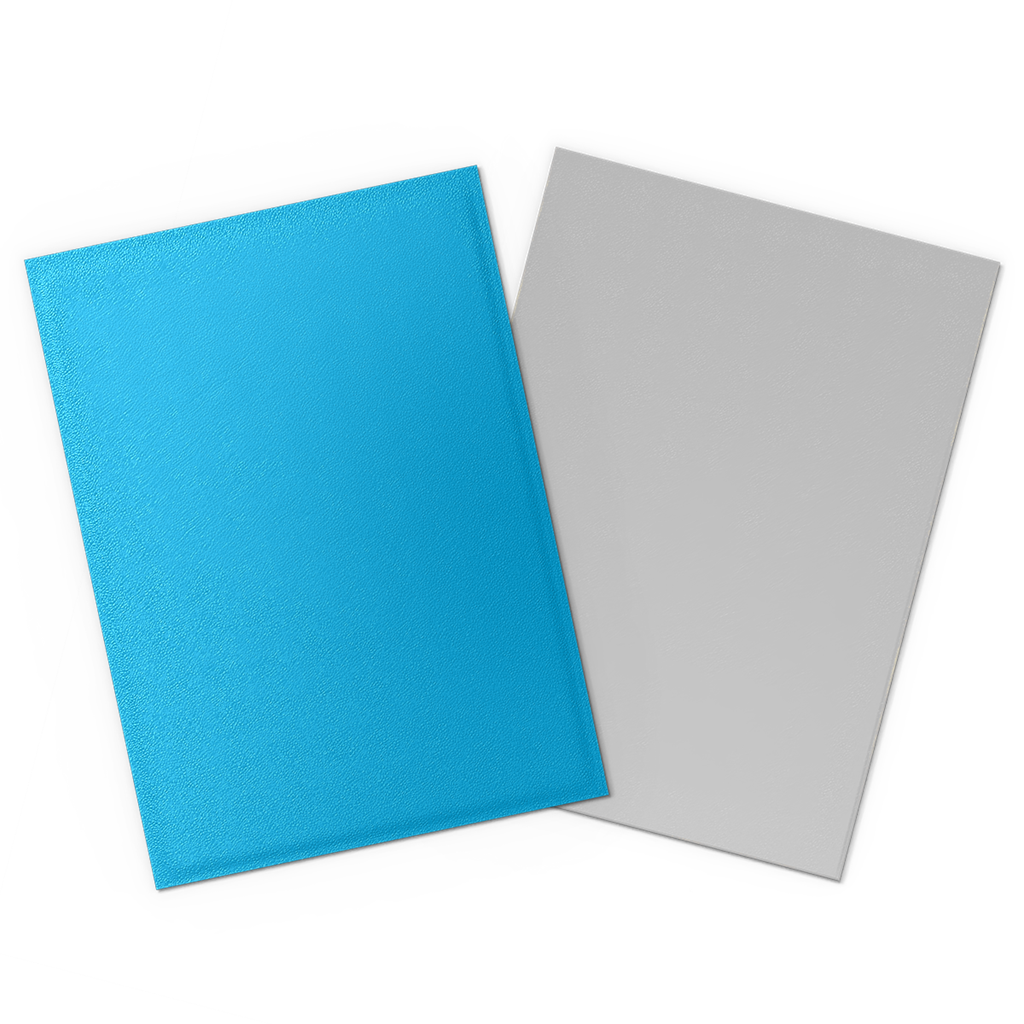 SLEEVES DS Matte Dual - Sky Blue & Silver