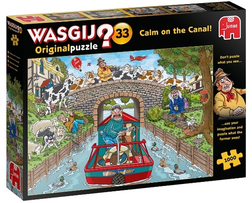 Wasgij Original 33 - Kalm op Het Kanaal! (1000)