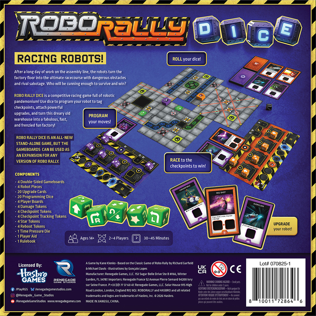 Robo Rally Dice