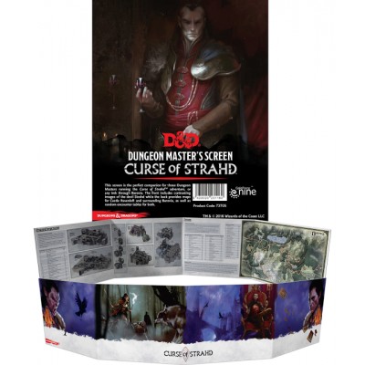 D&D Curse of Strahd DM Screen