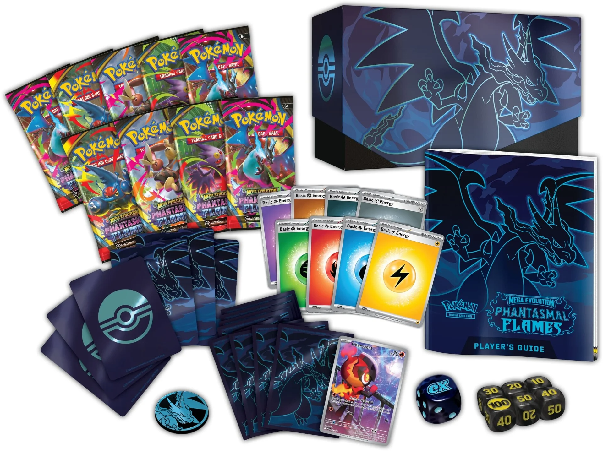 Pokemon: Mega Evolution Phantasmal Flames - Elite Trainer Box