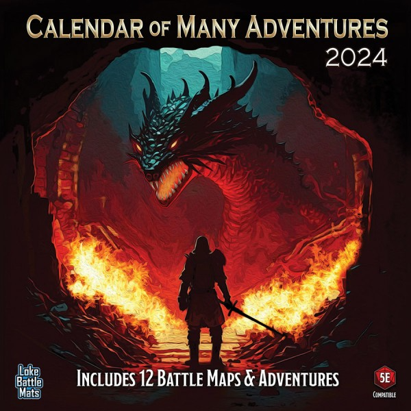 Calendar of Many Adventures 2025