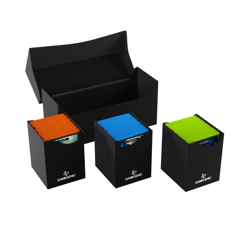 Deckbox: Triple Deck Holder 300+ XL Black