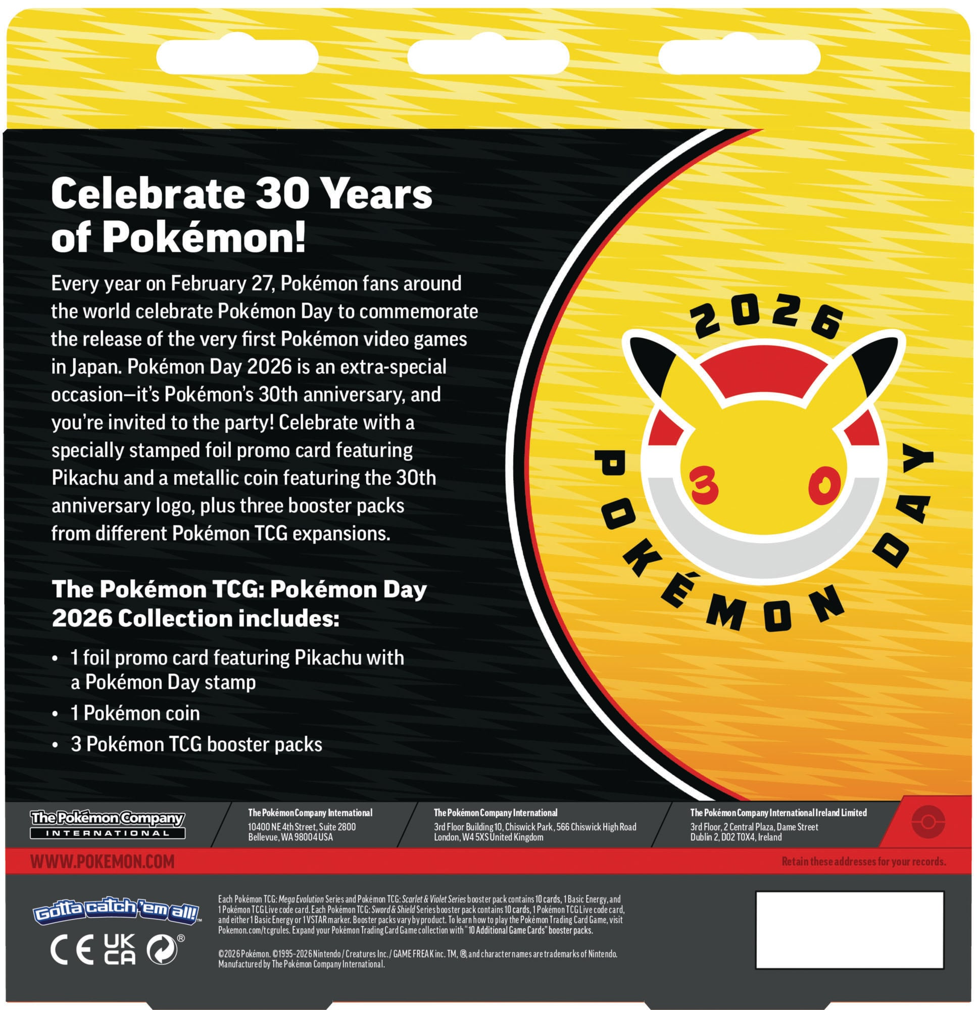 Pokemon: Pokémon Day 2026 Collection