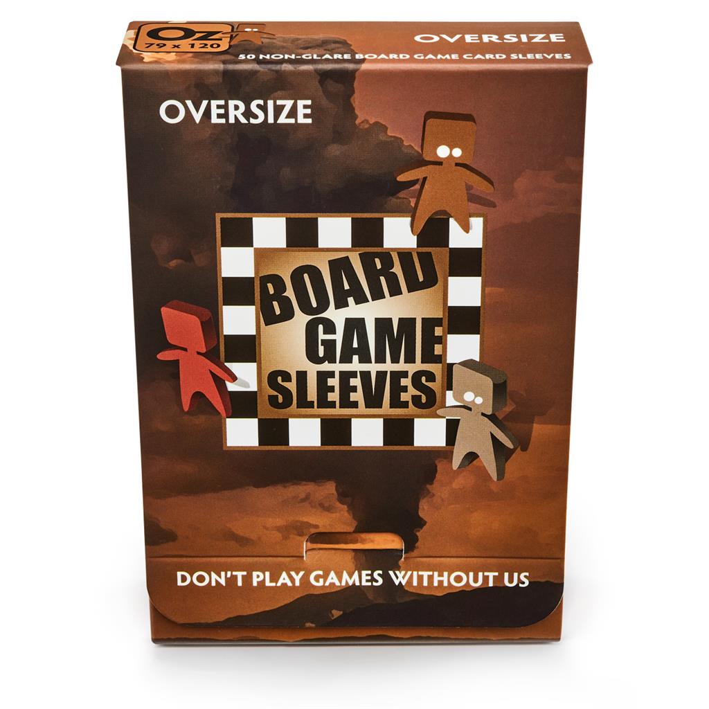 Sleeves: Non-Glare Board Game - Oversize (82x124mm)