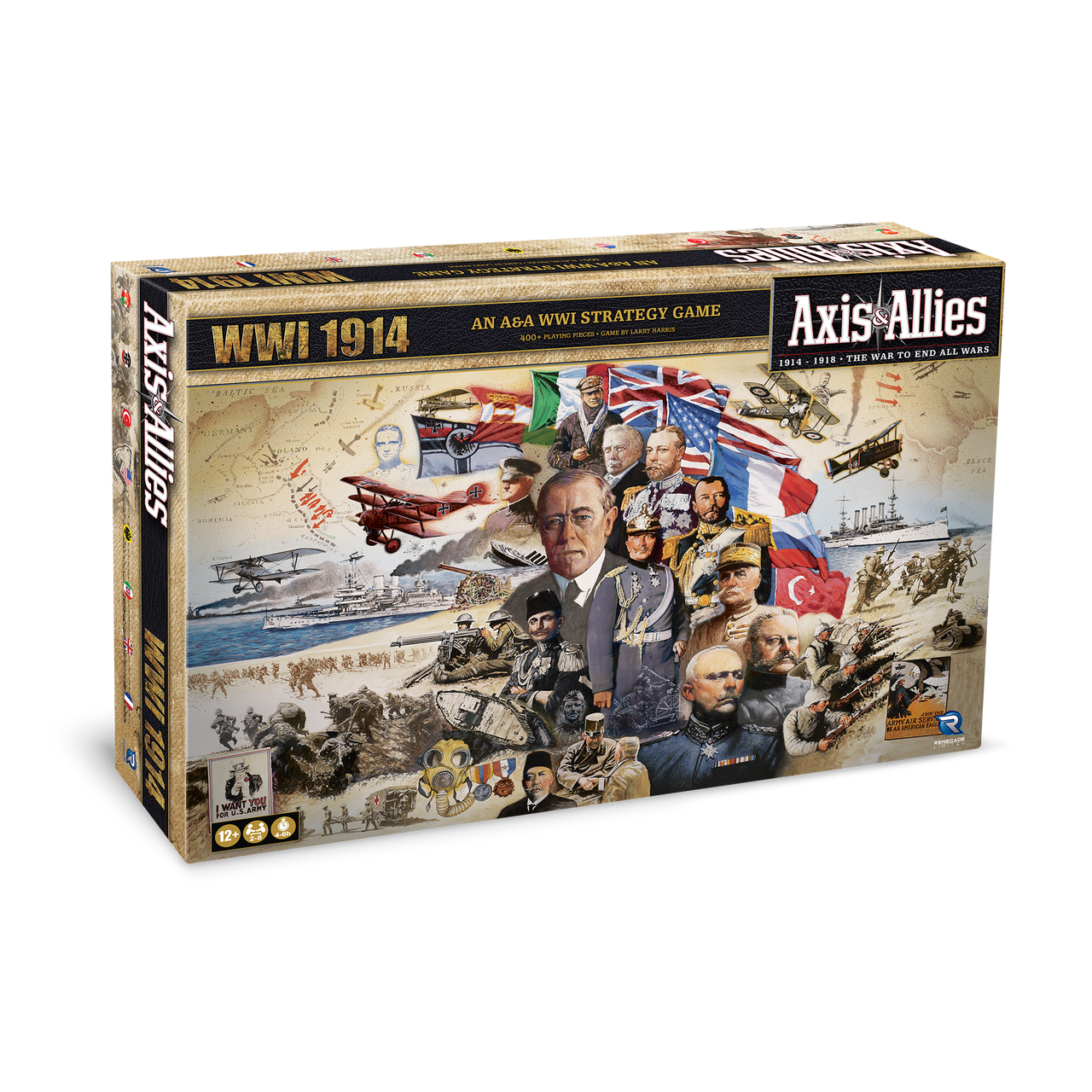 Axis & Allies: 1914 (Deuk linkerachterhoek)