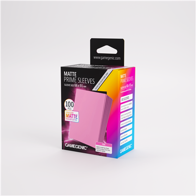 Sleeves: Pack Matte Prime Pink (100)