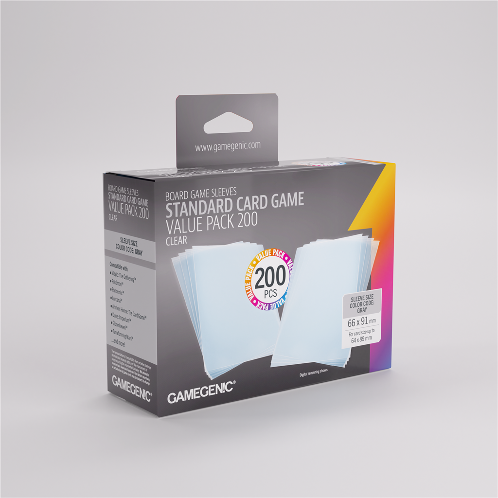 Sleeves: Value Pack Standard 66x91 (200)