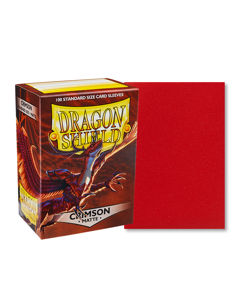 Dragon Shield - Standard: Crimson Matte (100)