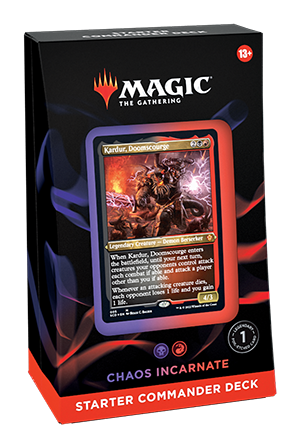 Magic: Starter Commander Deck Chaos Incarnate (Black-Red)