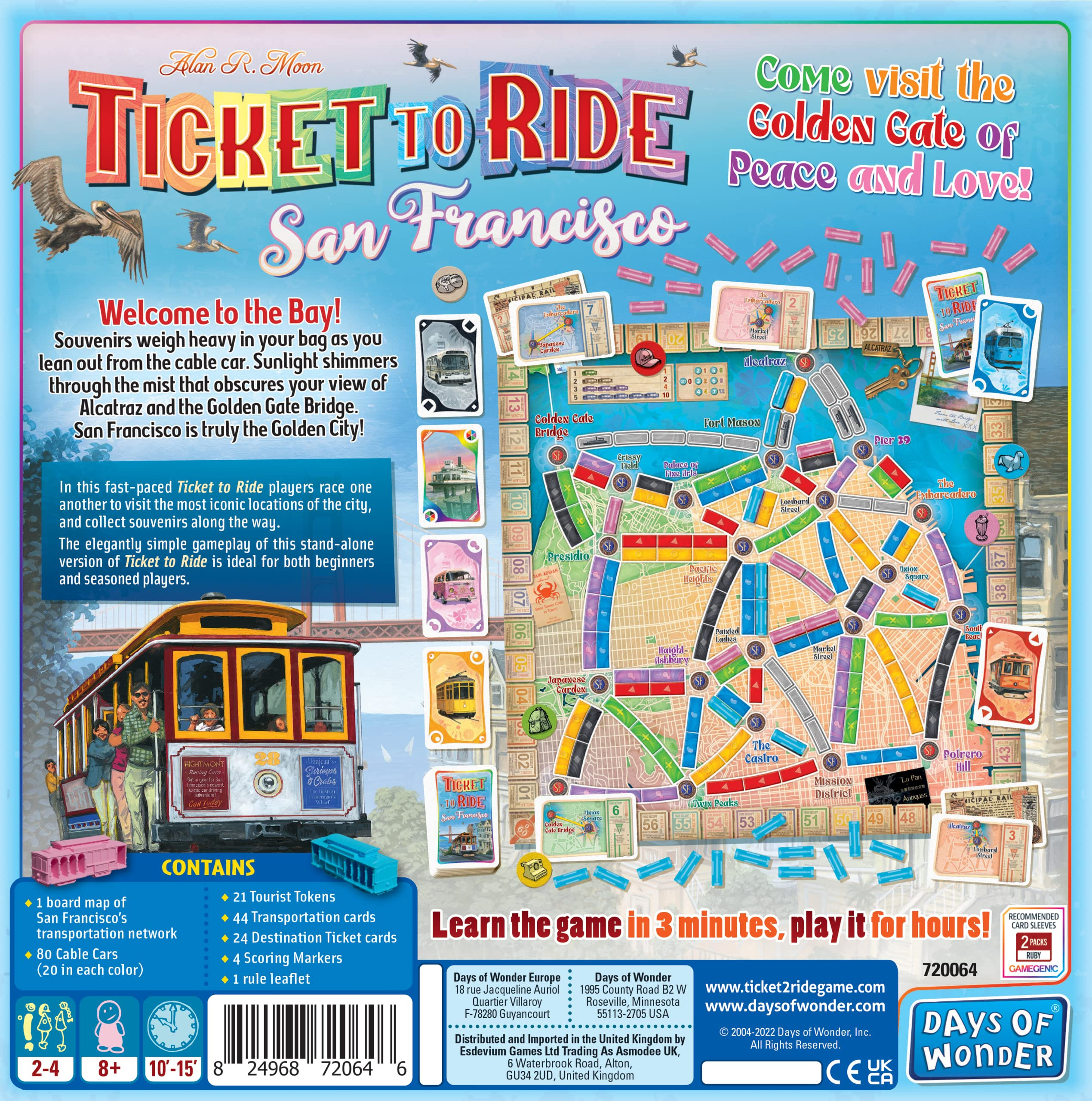 Ticket to Ride - San Francisco - EN