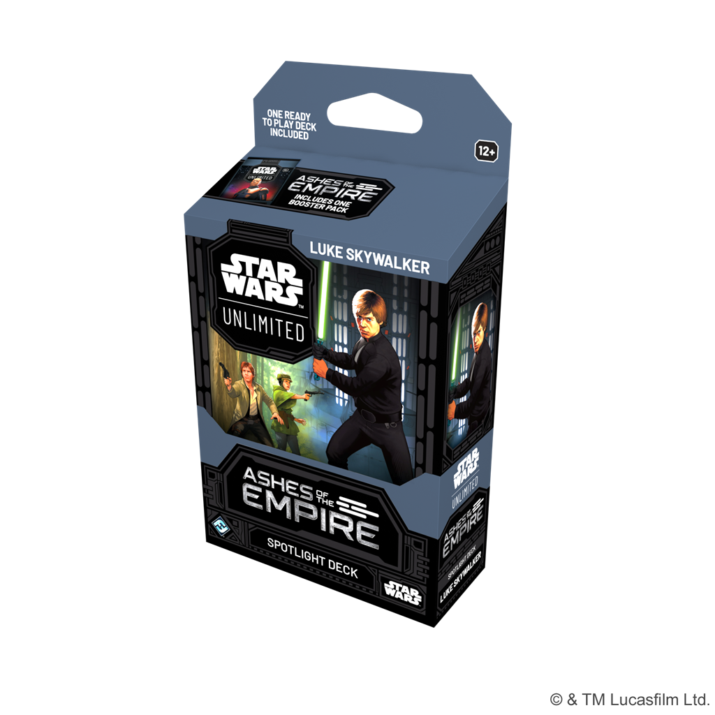 Star Wars: Unlimited - Ashes of the Empire - Spotlight Deck: Luke Skywalker