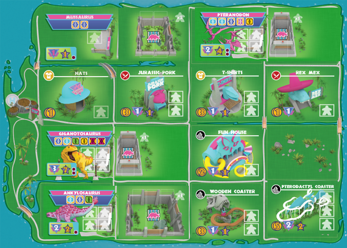 Dinosaur Island - Bordspel