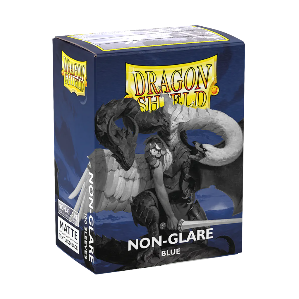 Dragon Shield - Standard: Blue Matte Non-Glare (100)