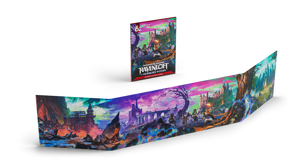 D&D Ravenloft Horrors Within DM Screen