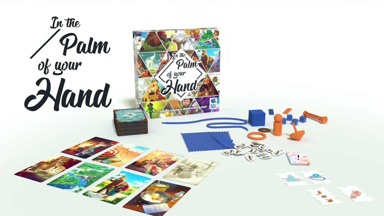In de palm van je hand - Bordspel