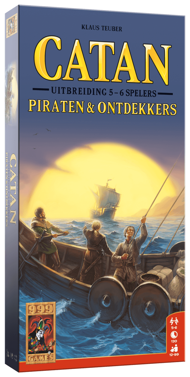 Catan: Piraten & Ontdekkers 5/6 spelers - Bordspel