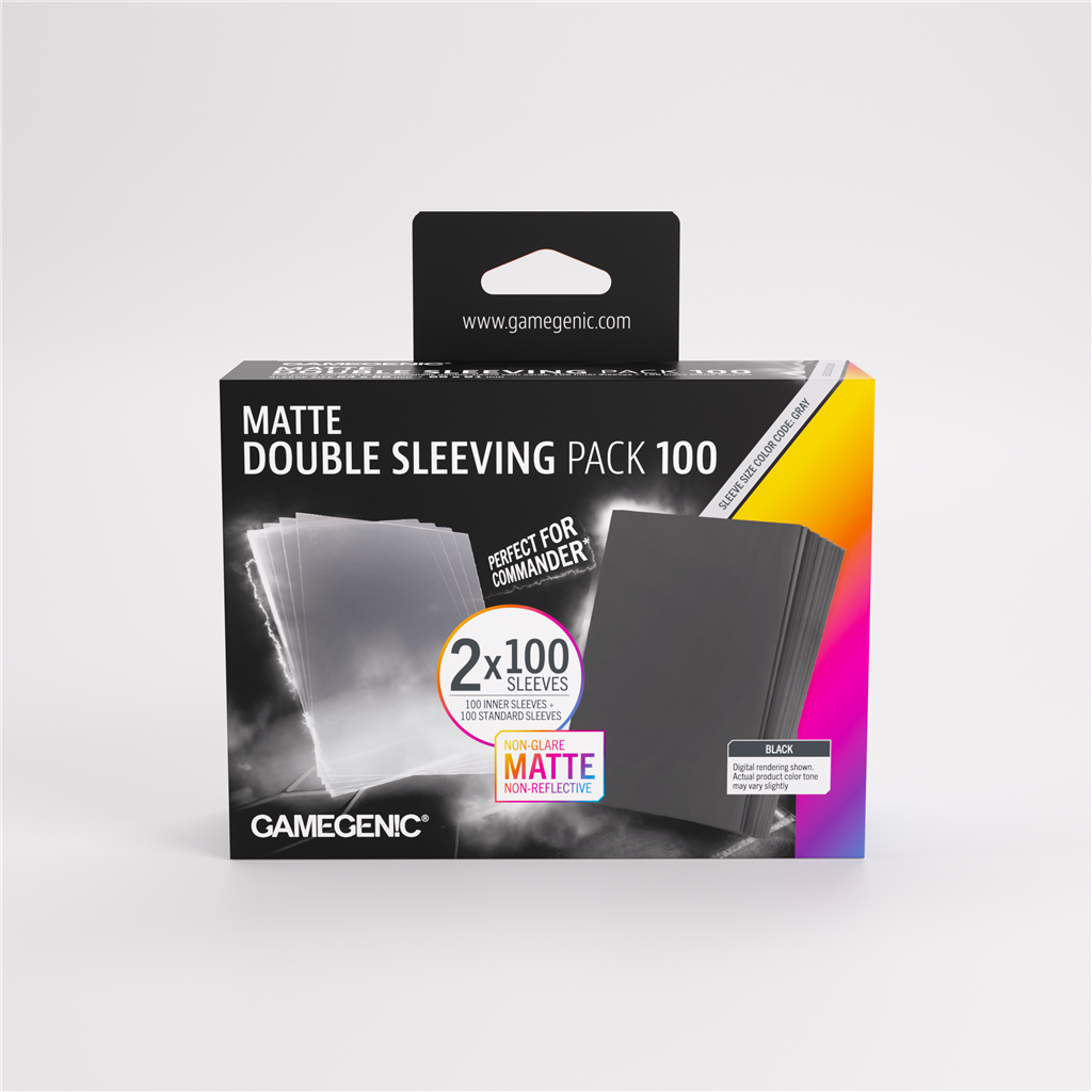 Sleeves: Matte Double Sleeving Pack (100)