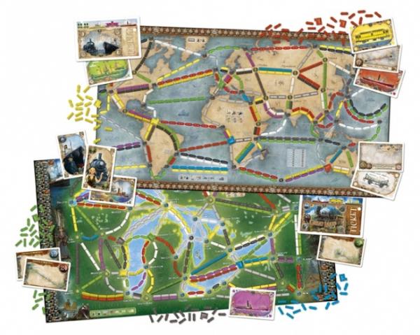 Ticket to Ride Rails & Sails - English