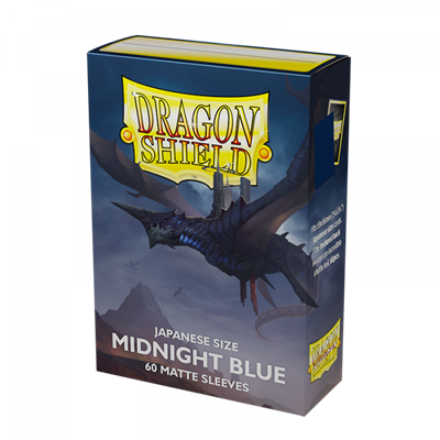 Dragon Shield - Small Midnight Blue Matte (60)
