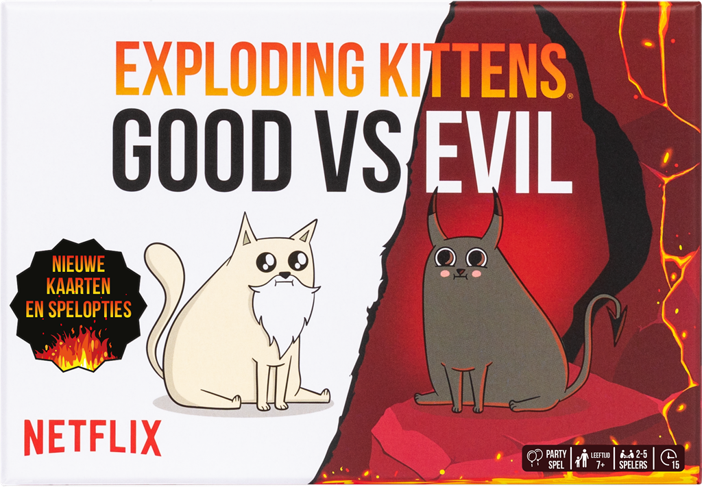 Exploding Kittens Good vs Evil NL