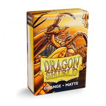 Dragon Shield - Small: Orange Matte (60)