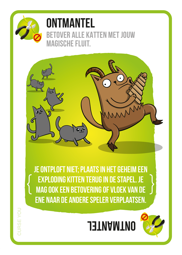 Exploding Kittens Curse You! NL