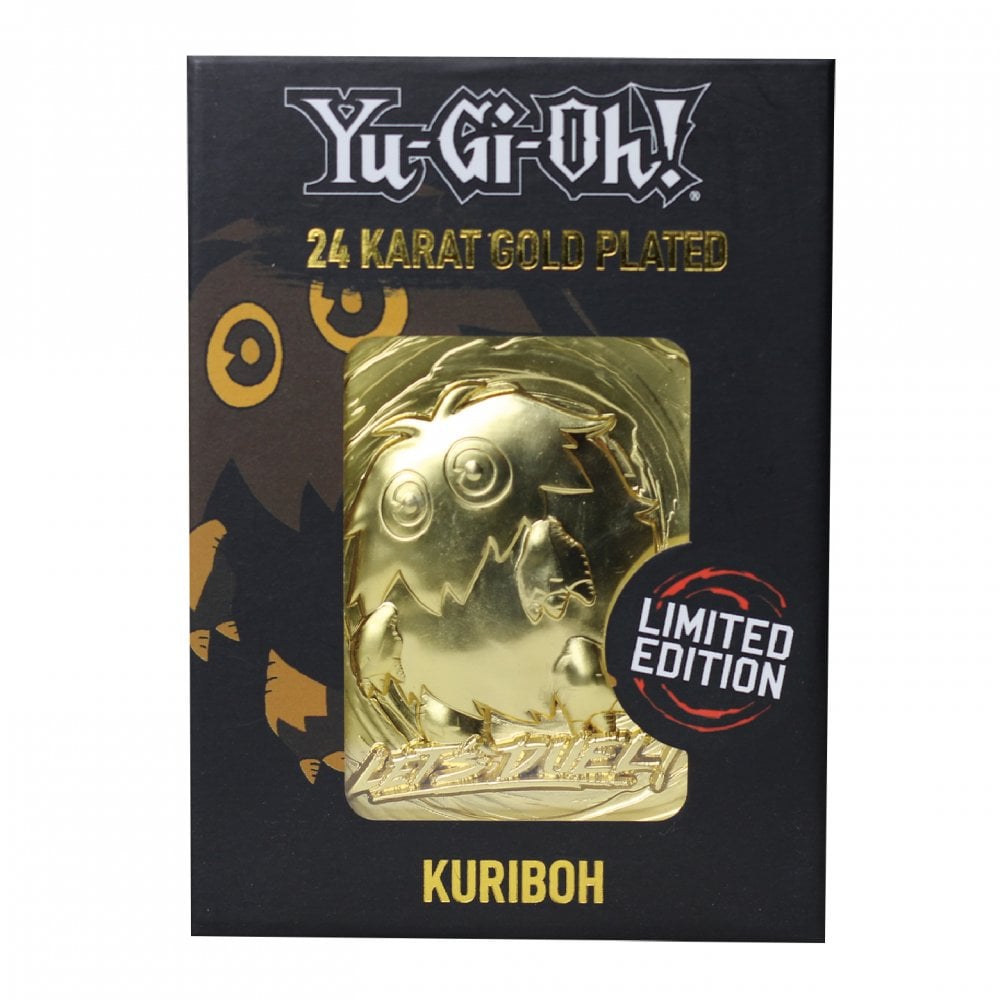 Yu-Gi-Oh! 24K Gold Plated Limited Edition Collectible - Kuriboh