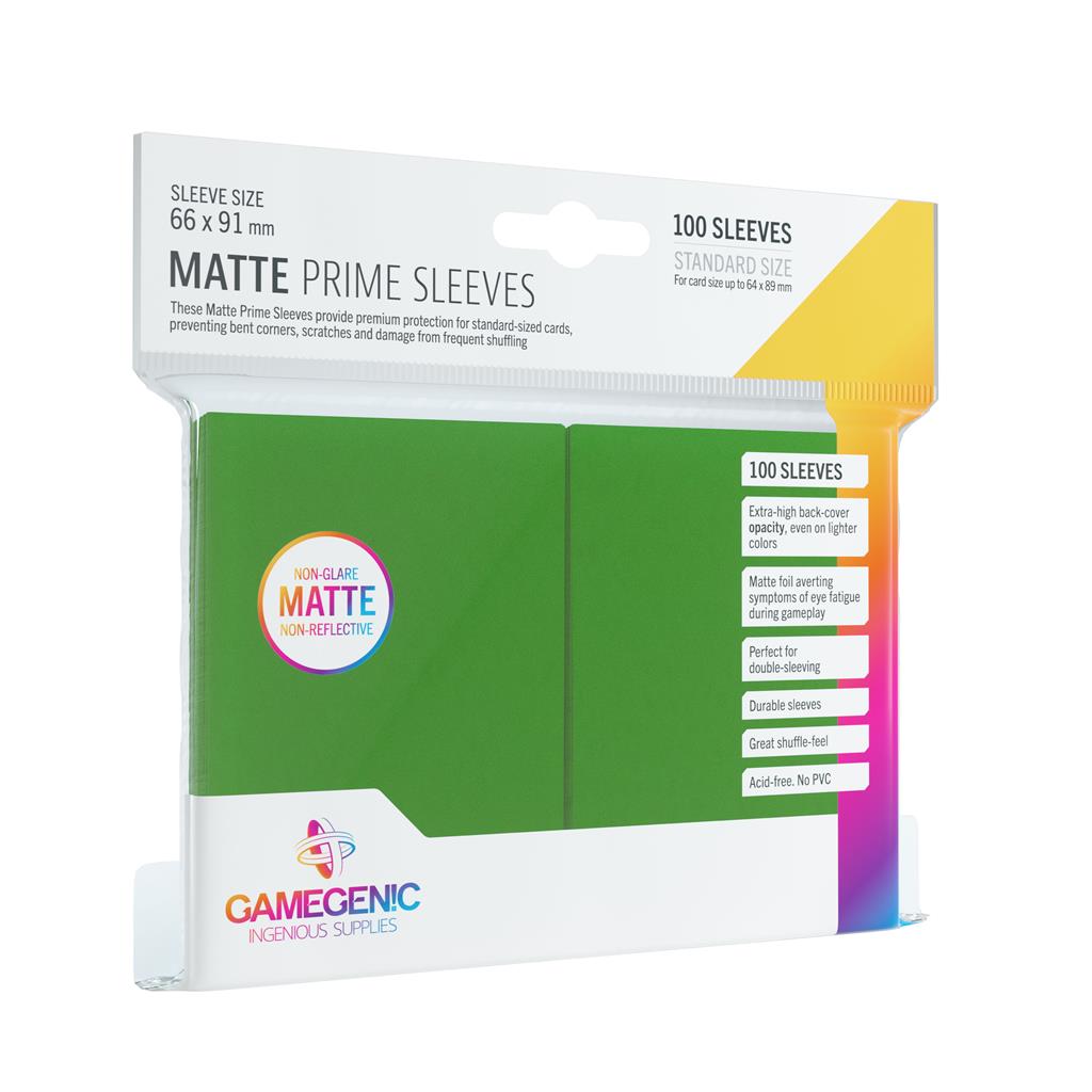 Sleeves: Pack Matte Prime Green (100