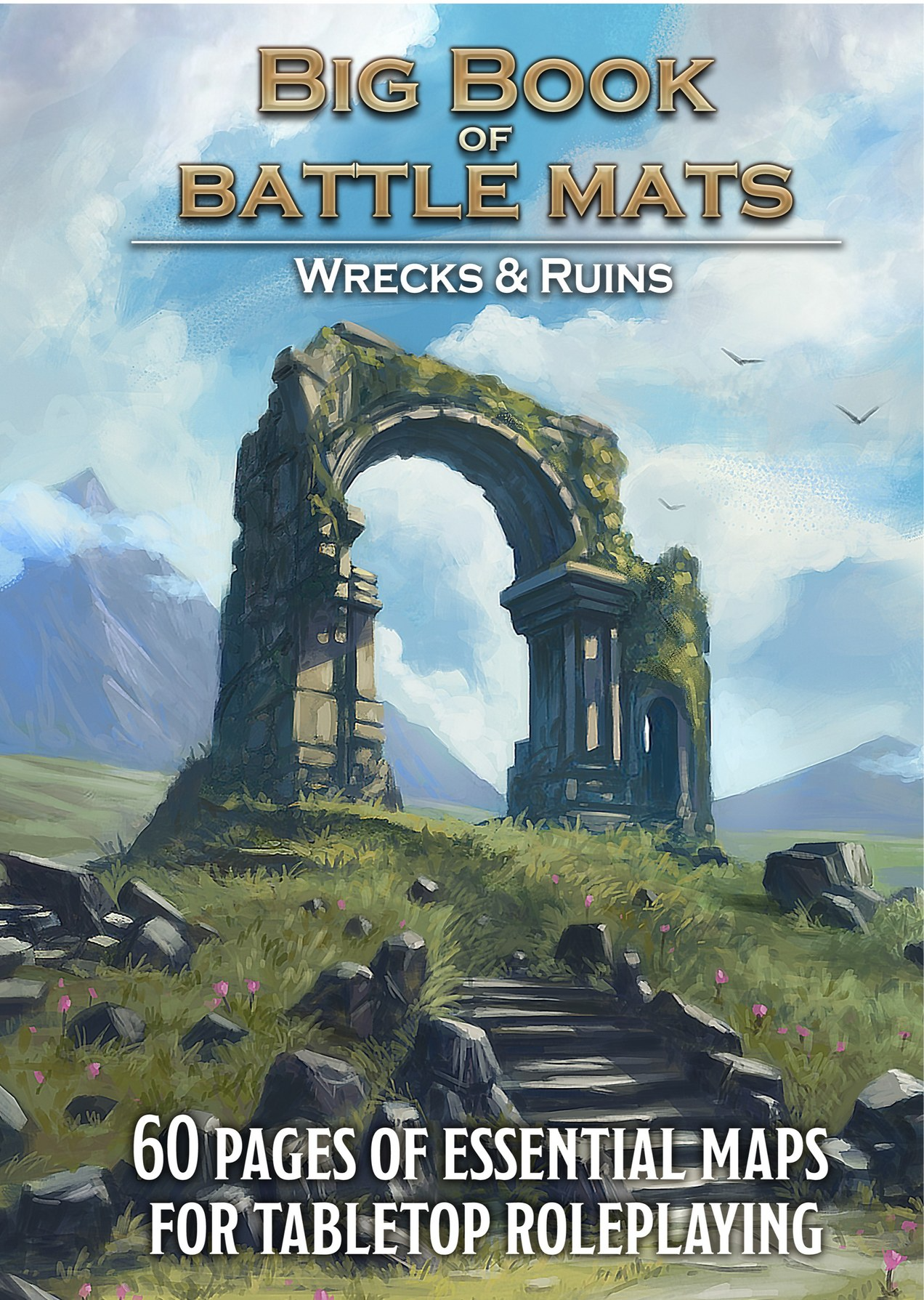 Big Book of Battle Mats - Wild Wrecks & Ruins