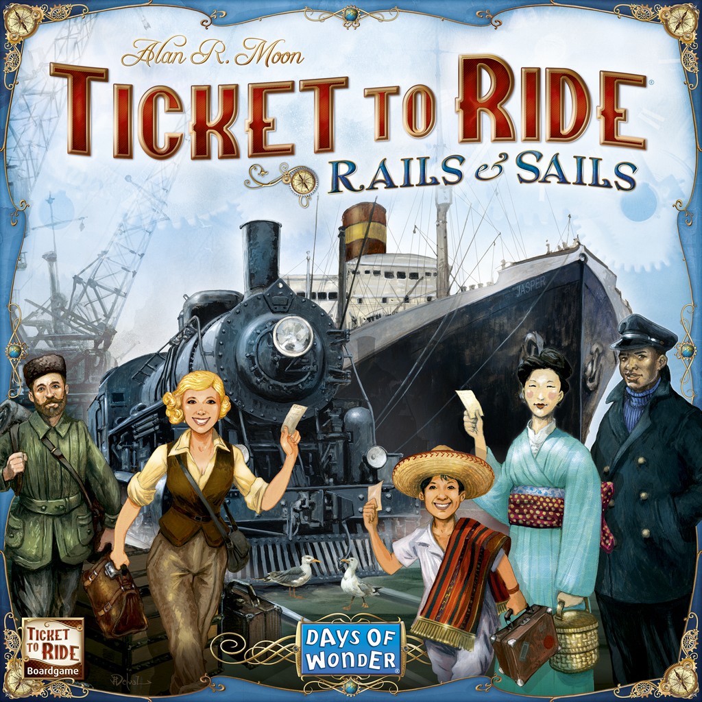 Ticket to Ride Rails & Sails - English