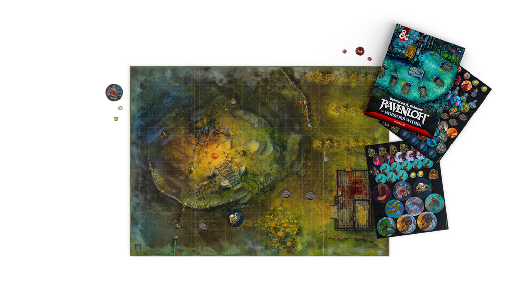 D&D Ravenloft Horrors Within Map Pack