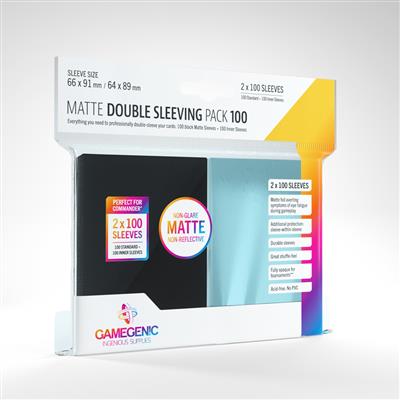 Sleeves: Matte Double Sleeving Pack (100)