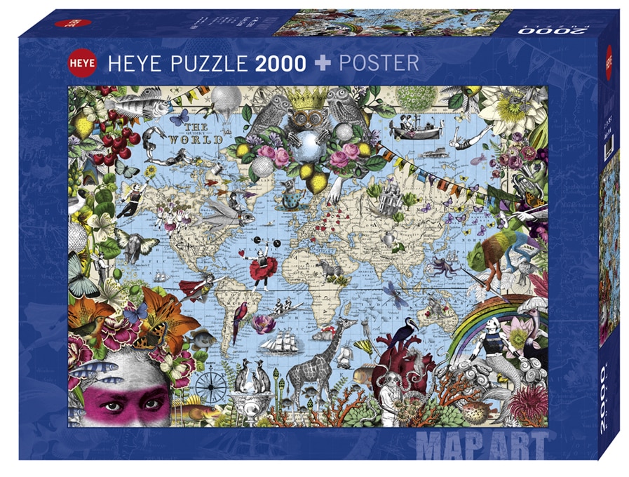 Puzzel Quirky World - 2000 stukjes