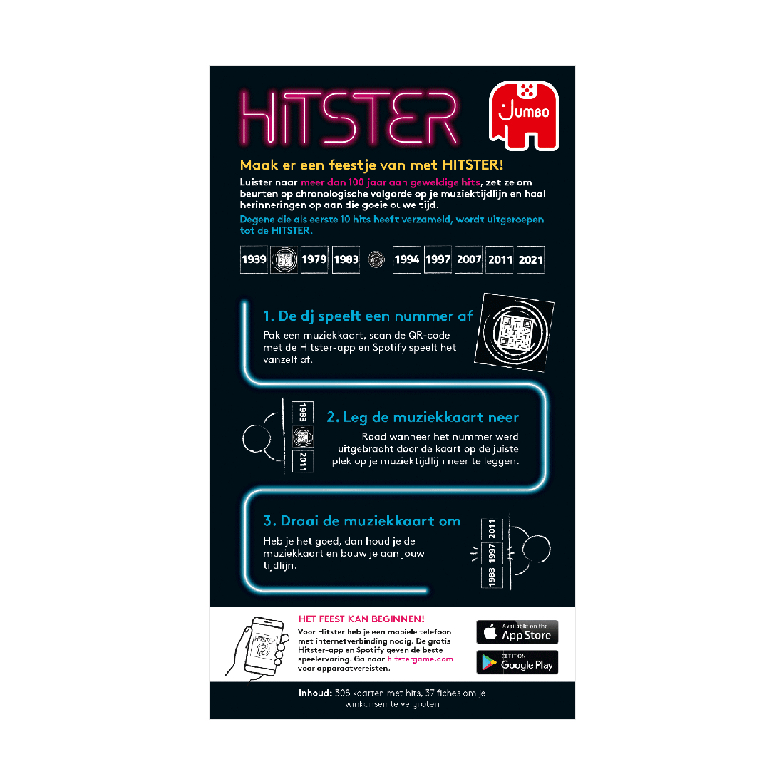 Hitster - Partyspel (doos beschadigd)