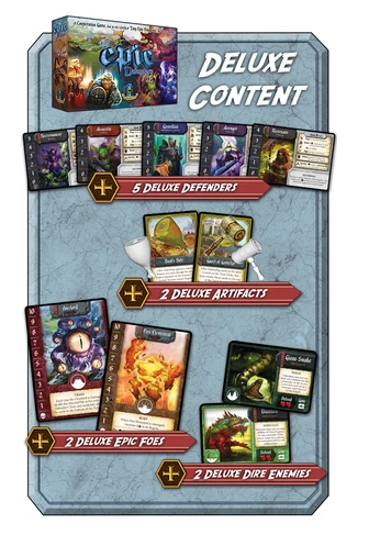 Tiny Epic Defenders Kickstarter Edition