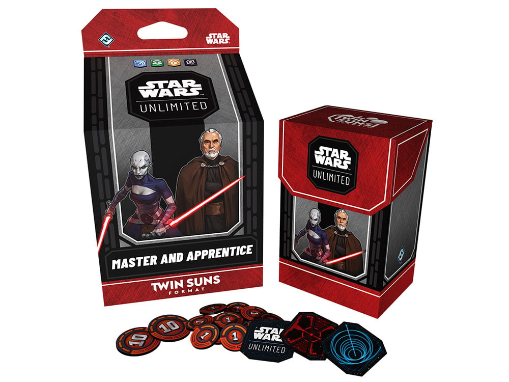 Star Wars: Unlimited - Master and Apprentice Twin Suns Deck
