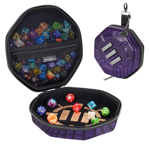 Dice Tray & Case Collector's Edition (Purple)