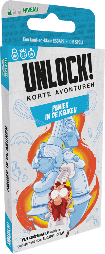 Unlock!: Korte Avonturen 1 - Paniek in de Keuken