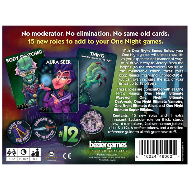 One Night Ultimate Bonus Roles