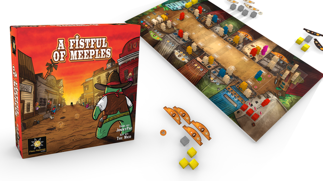 A Fistful of Meeples - Bordspel