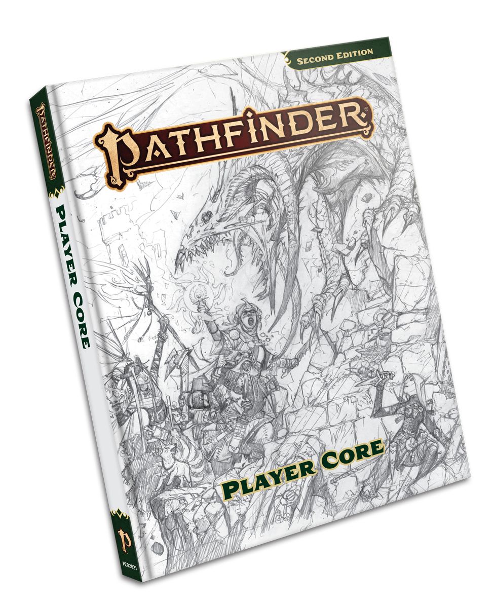 Pathfinder Player Core - Sketch Cover