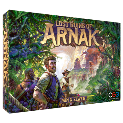 Lost Ruins of Arnak (doos achter ingedeukt)