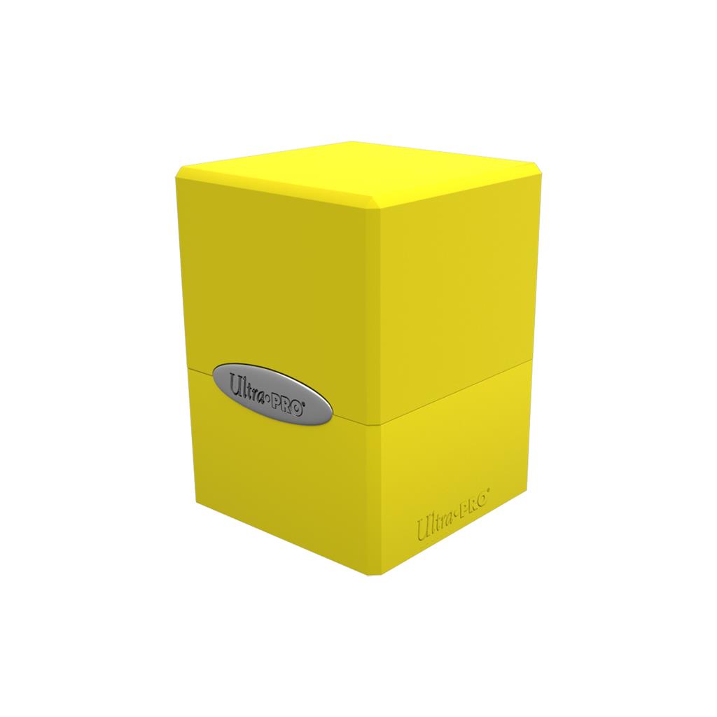 Deckbox: Satin Cube Lemon Yellow