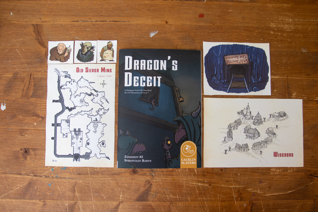 Zineshot #3 - Dragon's Deceit (A 5E Adventure)