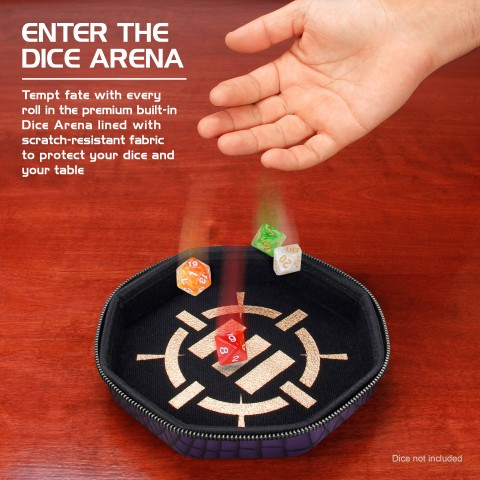 Dice Tray & Case Collector's Edition (Purple)