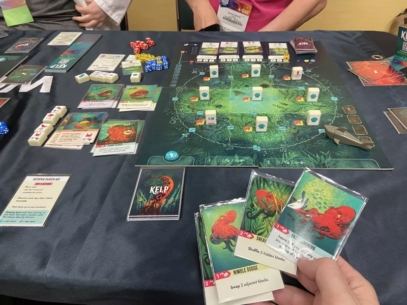 Kelp: Shark vs Octopus