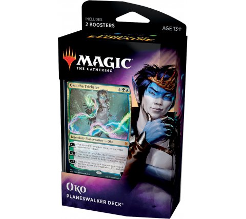 Magic: Throne of Eldraine Planeswalker Deck - Oko, The Trickster