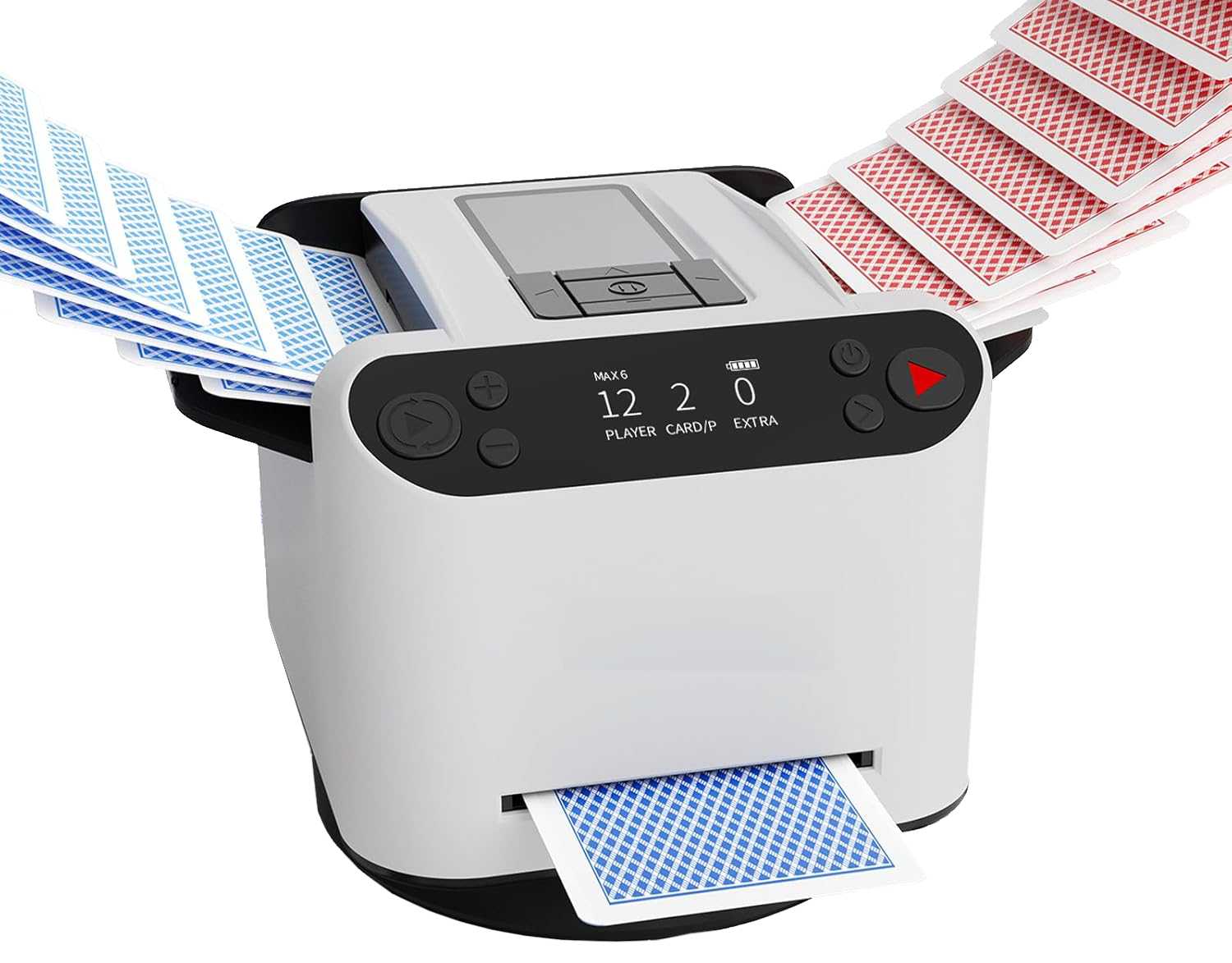 Automatische Kaartdeler+ schudder MAX 6